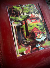 Load image into Gallery viewer, Foggy Bummers Image of Handmade Sketchbook Red Riding Hood Inspired