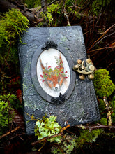 Load image into Gallery viewer, Foggy Bummers Handcrafted Sketchbook with Fox and Flower Illustration on Front Cover 
