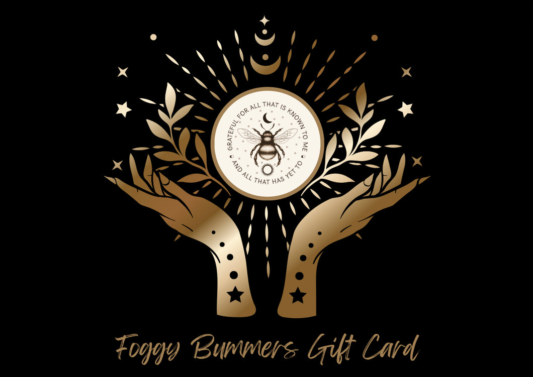 Foggy Bummers Gift Card